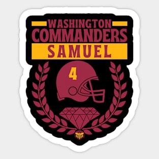 Washington Commanders Samuel 4 Edition 2 Sticker